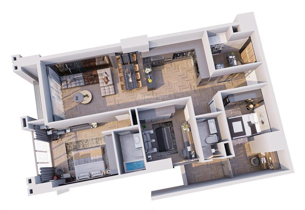 Bán căn hộ 3pn, 130m² tòa a hồ gươm plaza view đẹp, uy tín