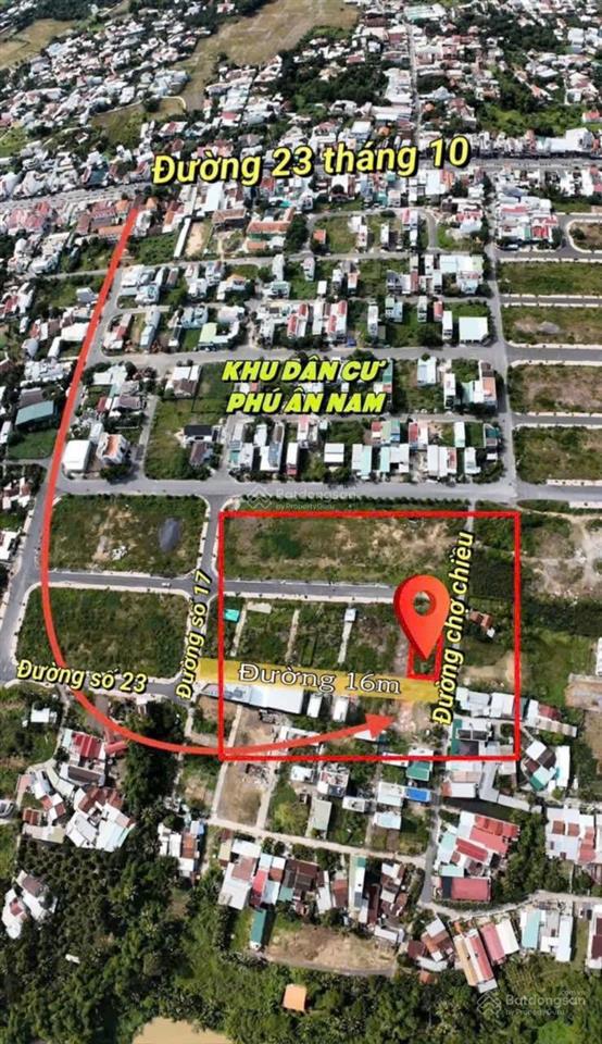 Bán đất khu đô thị phú ân nam 2 diên an diên khánh giá 1,6 tỷ