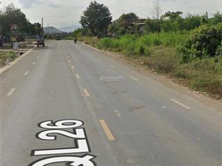 Bán 8307,3m2 mặt tiền ql 26 ninh tây ninh hoà gần kcn ninh xuân becamex