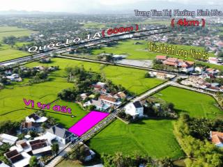 Bán đất ninh hà cũ phường hoà thắng mới ninh hoà giá chỉ 477 triệu