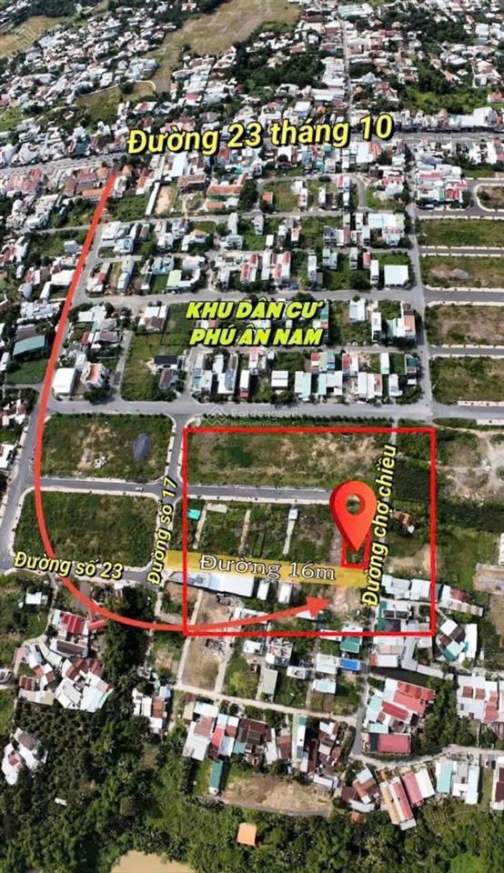 Bán đất kdt phú ân nam diên an diên khánh giá chỉ 1,6 tỷ