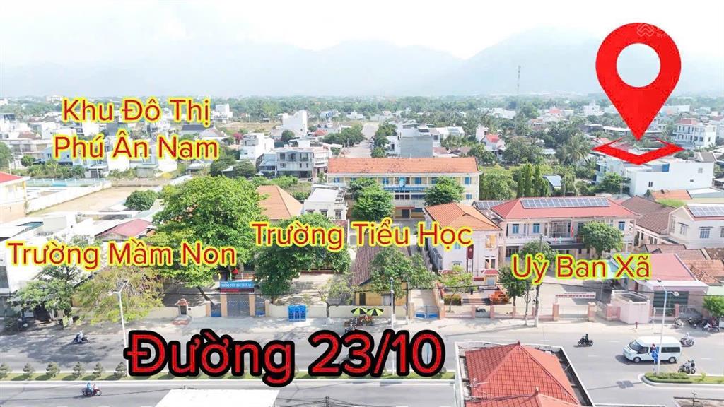 Bán đất diên an sát bên khu đô thị phú ân nam diên khánh, giá 1 tỷ 490