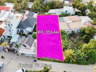 Bán đất đường võ dõng vĩnh trung nha trang giá 18 trệu/m