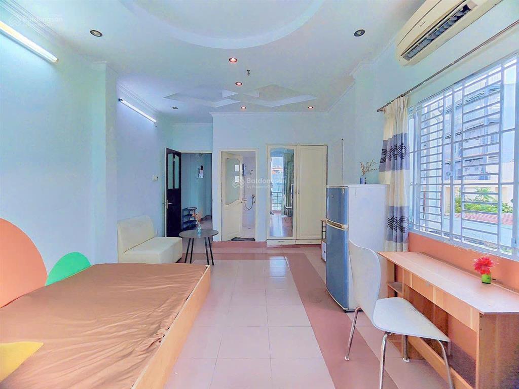 6tr studio ban công 25m2 cửa sổ siêu thoáng, siêu chill. full nội thất