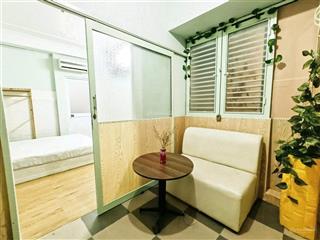 5tr studio tách bếp tầng trệt 25m2 có 2p và cửa sổ nắng