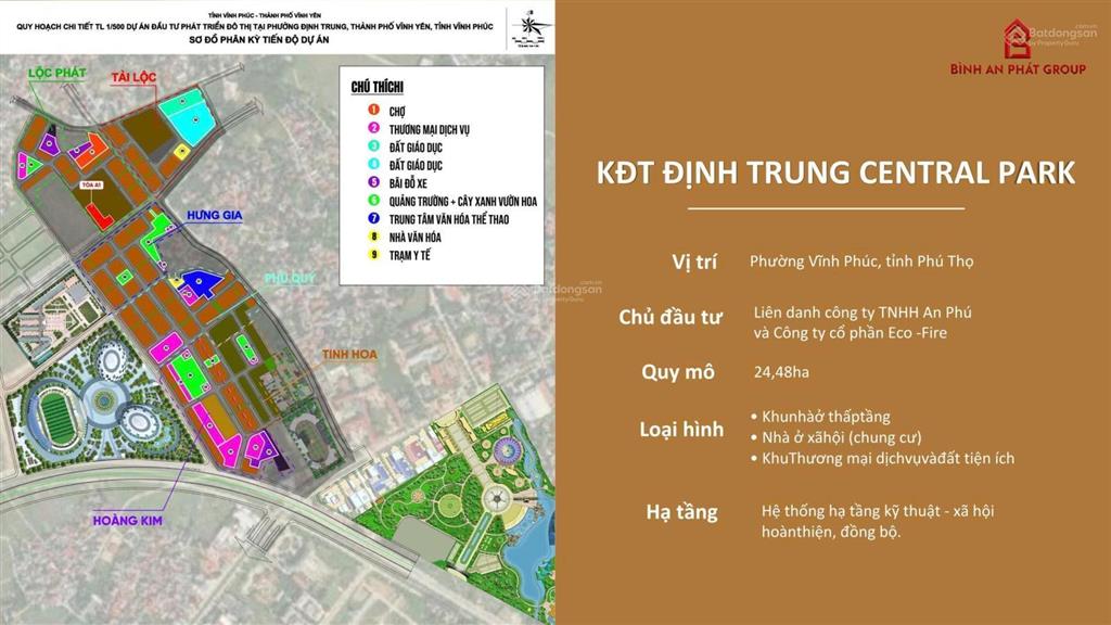 Chung cư an phú định trung central park, vị trí trung tâm chiến lược