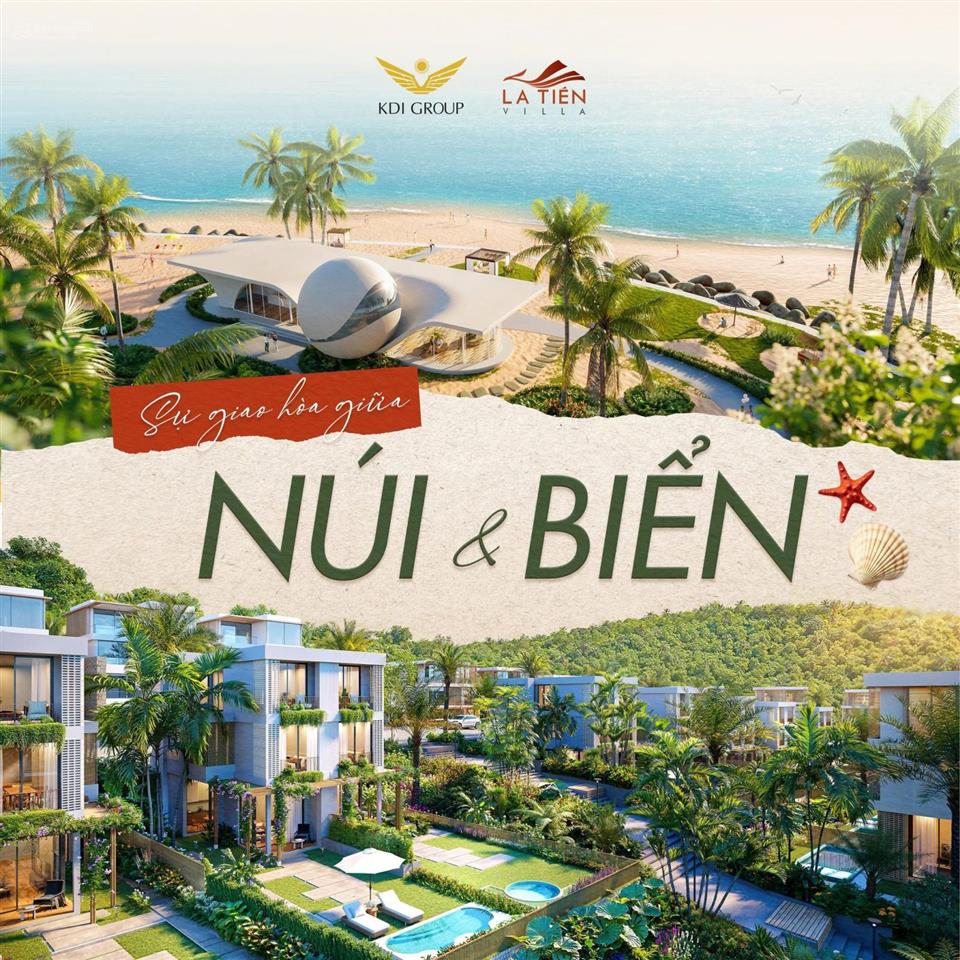 Villa la tiên  vị trí hiếm còn lại để nghỉ dưỡng, sống đúng nghĩa để hưởng thụ ngay bãi biển