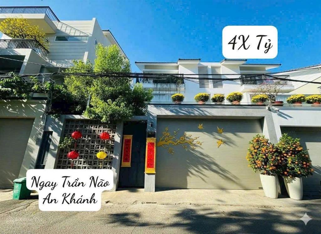 Biệt thự khu trần não phường bình an quận 2 diện tích 189m2 kết cấu 3 tầng giảm hơn 8 tỷ còn 38 tỷ
