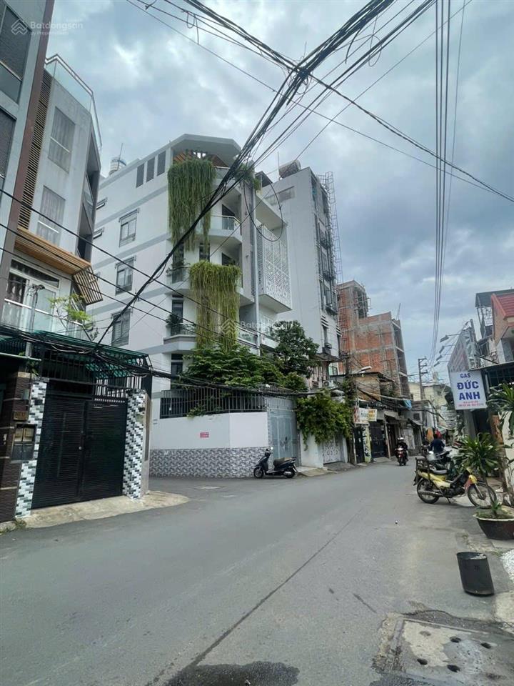 Góc 2 mặt tiền đặng thùy trâm sát bên đh văn lang và rạch xuyên tâm dt 85m2 hầm 4 tầng giá 18,9 tỷ