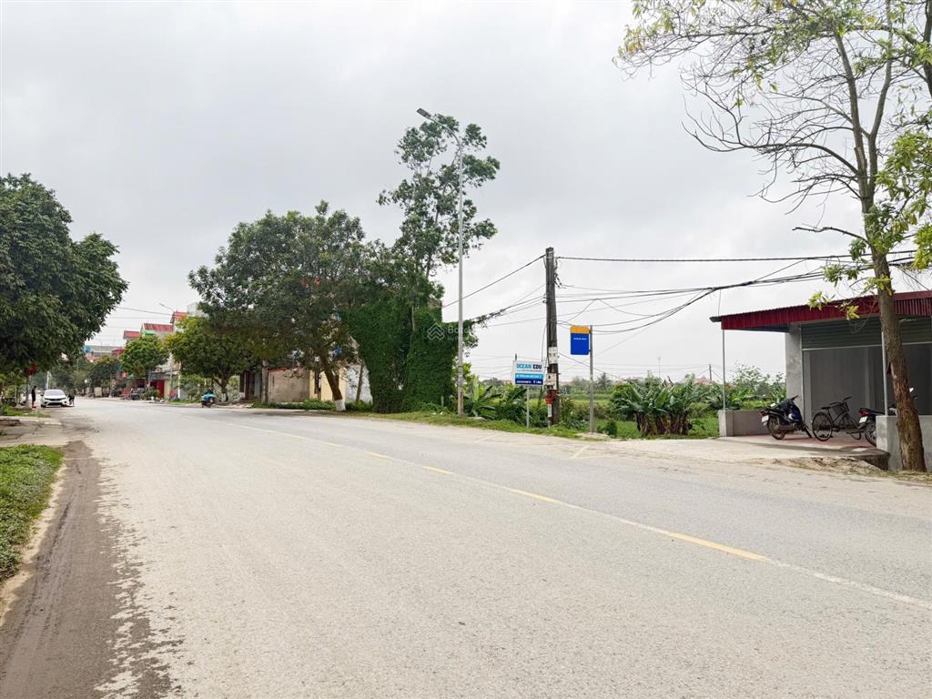 Bán đất mặt tiền tỉnh lộ 281, xã lương tài, tỉnh bắc ninh  đón đầu quy hoạch sân bay gia bình
