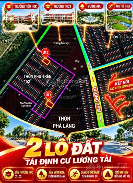Hơn 2 tỷ sở hữu ngay đất tái định cư phường lương tài, thành phố bắc ninh 0986 287 ***