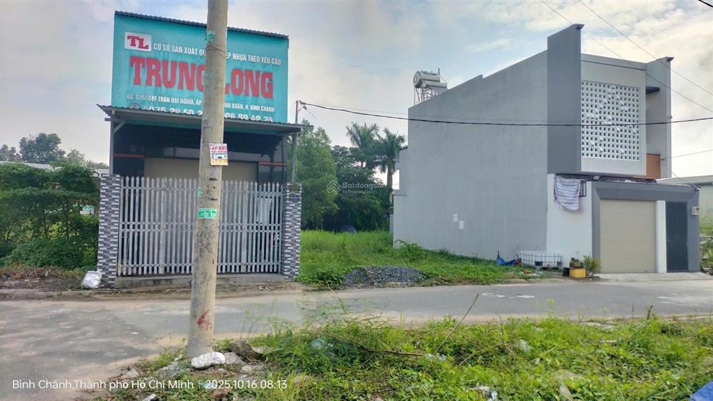 Bán đất trong kdc đại phú nền b11 bình chánh giáp bình tân