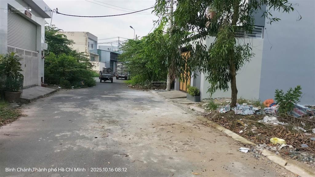 Bán đất trong kdc đại phú nền b11 bình chánh giáp bình tân