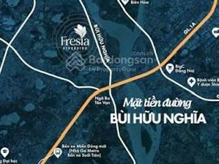 Căn hộ cao cấp fresia riverside ngay tp biên hòa giá  1tỷ95 | thanh toán mỗi tháng 10triệu
