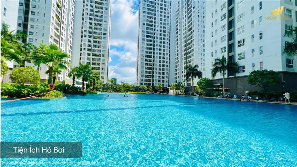 Ở & làm việc chuẩn resort sunrise riverside view hồ bơi 2.500m 50m2. giá bán 3.3 tỷ (gồm hết)