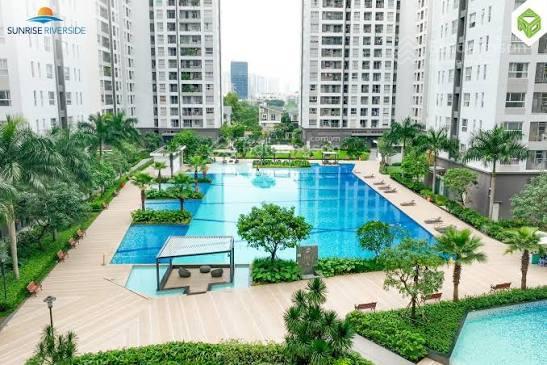 Ở & làm việc chuẩn resort sunrise riverside view hồ bơi 2.500m 50m2. giá bán 3.3 tỷ (gồm hết)