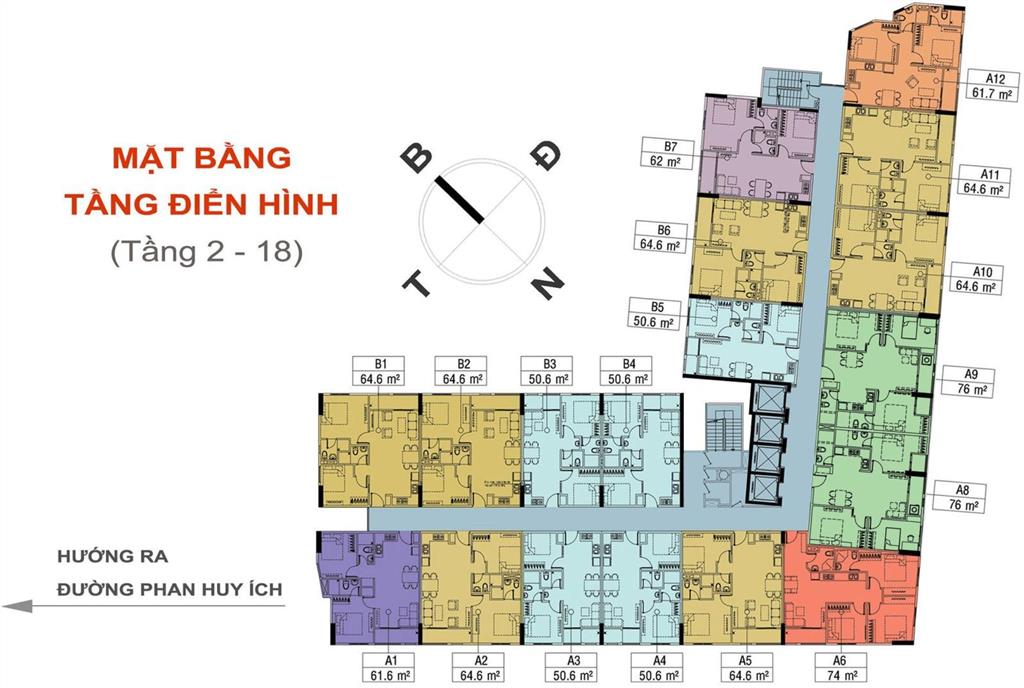 Bán căn hộ phúc yên 3 ( hope garden). căn góc dt 62m2 2phòng ngủ. balcon view thoáng. sổ hồng.