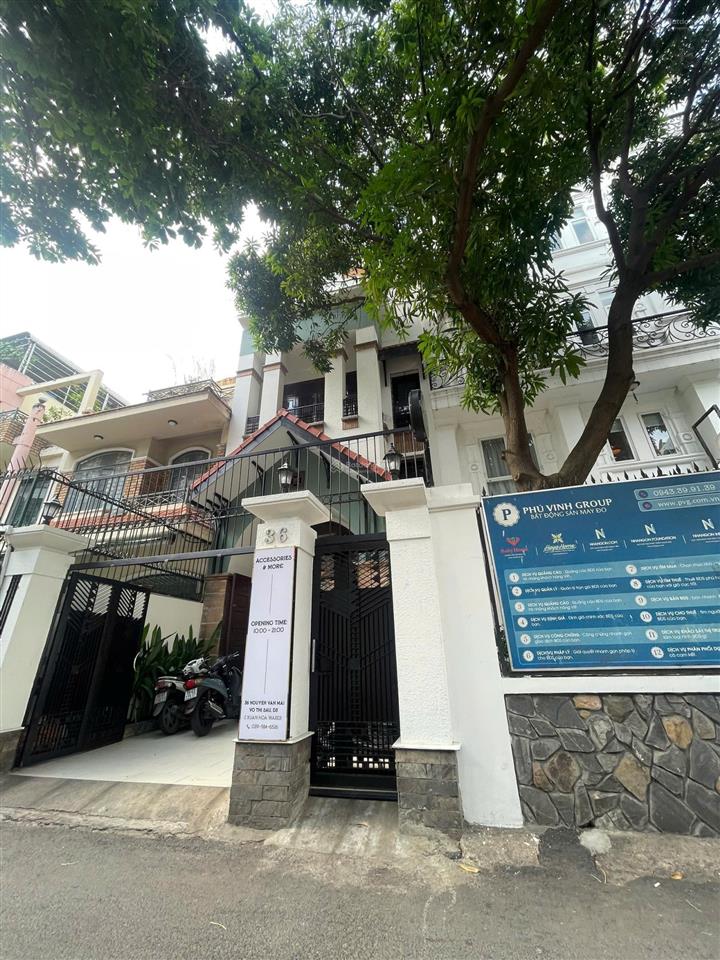 Mặt tiền đường quận 3, dt 5.5x20m, nhà 3 lầu đường nguyễn văn mai  hai bà trưng, giá 33 tỷ tl