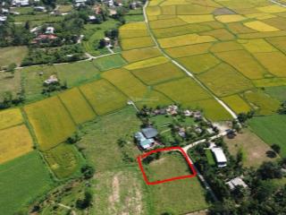 Đất 2 mặt kiệt làm homestay, 577m2 có 200m2 đất ở gần sông cu đê.