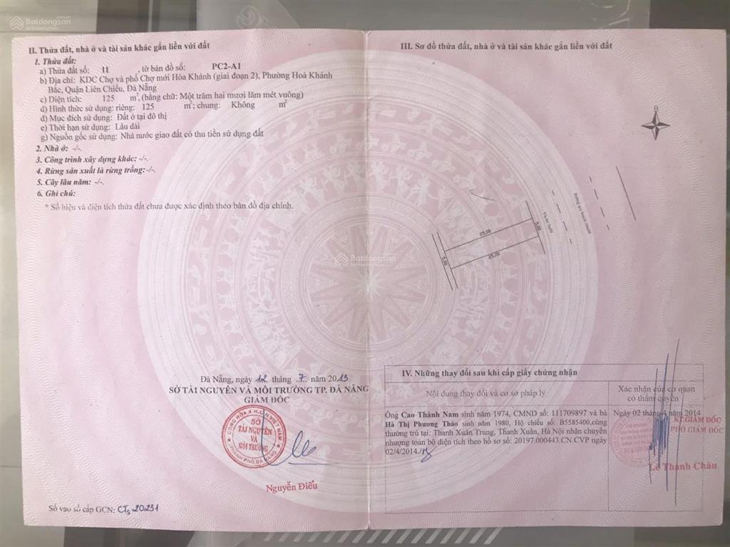 Chính chủ cần bán đất ninh tốn ngay trường học và chợ, đường 10m5 vỉa hè 7m5 có tl
