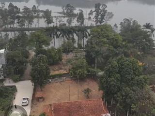 Đất bán đảo hồ thanh cao ngọc thanh