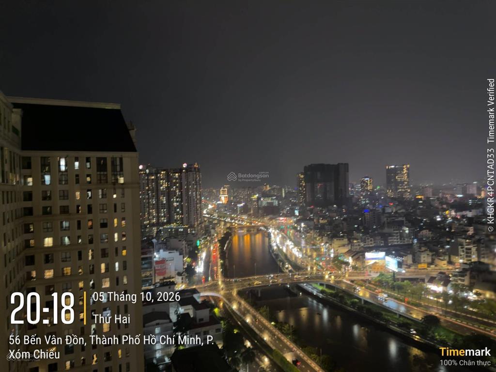 Ngắn/dài hạn! cho thuê cc tresor 65m2 2pn nội thất cao cấp view sông ngay q4  0972 474 ***