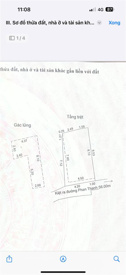 Bán nhà riêng k90, phan thanh, 3,8 tỷ, 41 m2, uy tín, giá cực chất