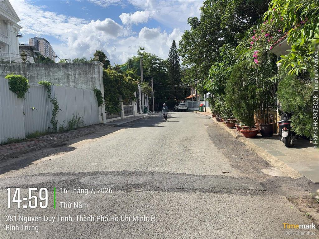 Đất biệt thự 495,8m2 ngang 12,7m giá 50 tỷ sát đường nguyễn duy trinh