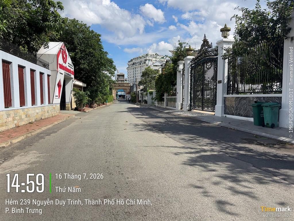Đất biệt thự 495,8m2 ngang 12,7m giá 50 tỷ sát đường nguyễn duy trinh