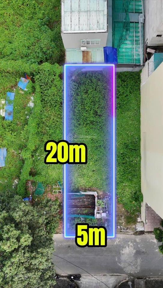 21,7tỷ 5x20 kdc thạnh mỹ lợi, dự án huy hoàng đối diện công viên