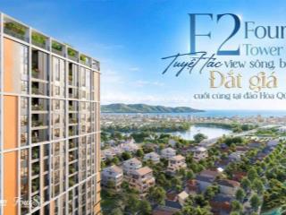 Nổi bật căn hộ studio sân vườn giá hời sun f2 fours tower đà nẵng