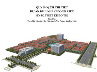 Bán đất nền dự án kđt đồng riệc, chờ, yên phong, bắc ninh, 6.4m mặt tiền