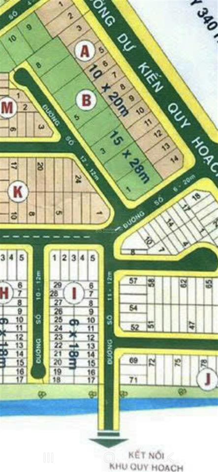 Đất nền khu thanh nhựt đường phạm hữu lầu 6x18m=120m2 giá 6.3 tỷ