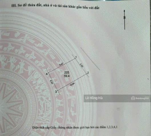 Bán đất đông hội 59.4m² đường 6m trải nhựa gần vin cổ loa & cầu đông trù, giá 10.8 tỷ thương lượng