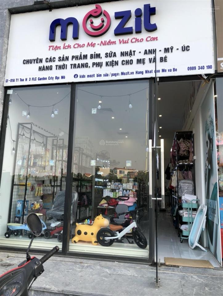 Cho thuê ki ốt chân đế flc garden city cạnh aeon mall hà đông
