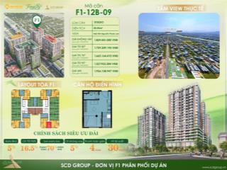 Căn stu của tòa f1 fours tower giá từ chủ đầu tư hưởng tất cả chiết khấu