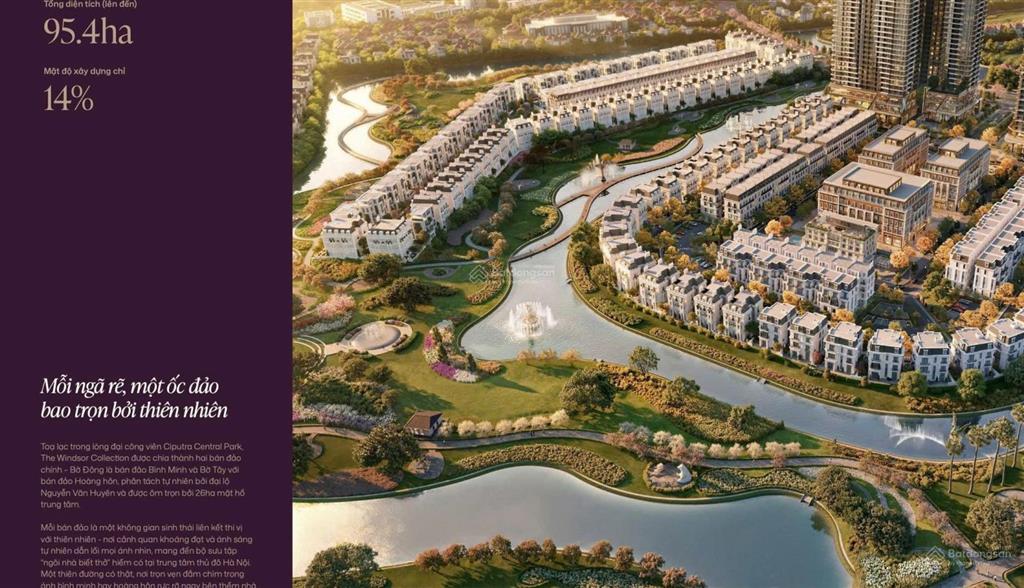 Mở bán biệt thự liền kề phân khu the royal  the windsor collection ciputra