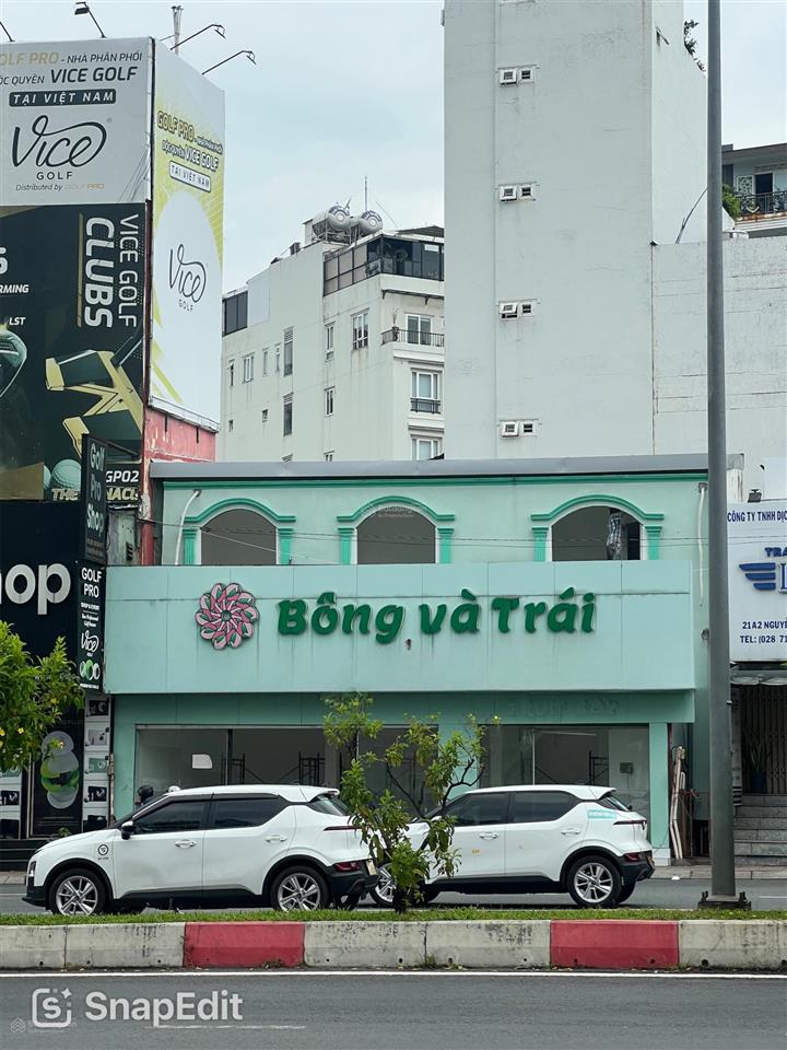Cho thuê nhà mặt tiền ngang 10m đường nguyễn hữu cảnh p19 bình thạnh