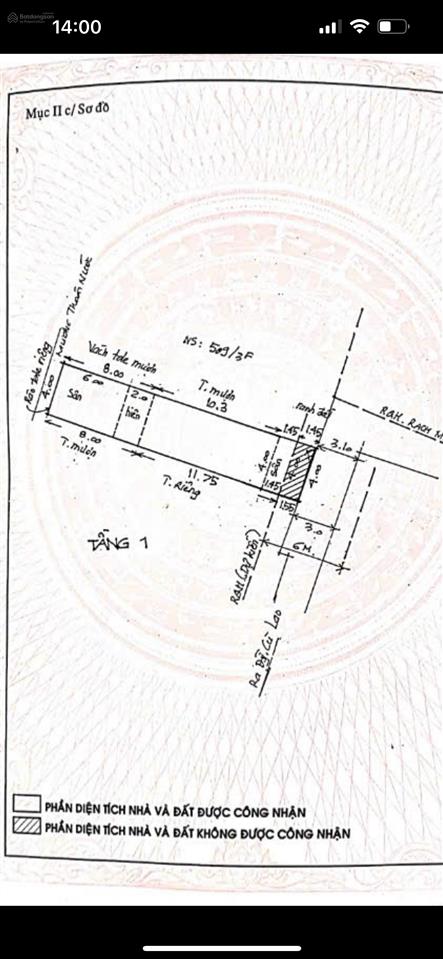 Cần bán nhà đường cù lao p2 quận phú nhuận