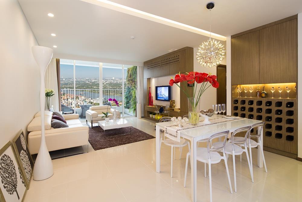 Chung cư summer square 1 phòng ngủ có sổ hồng, 50m2 cần bán
