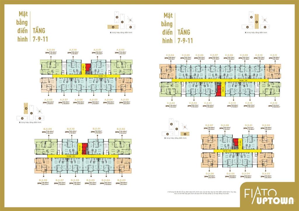 Giỏ hàng mới nhất tháng 5/2026 fiato uptown. nhiều căn đẹp giá giảm sâu.