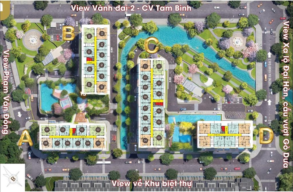 Căn 2pn tầng cao cần bán gấp giá 4,3 tỷ full vat giá tốt thị trường.