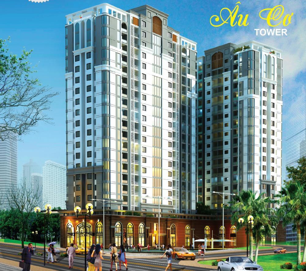Cần bán chung cư âu cơ tower giáp khu bàu cát 2, 2 phòng ngủ có sổ hồng sẵn .