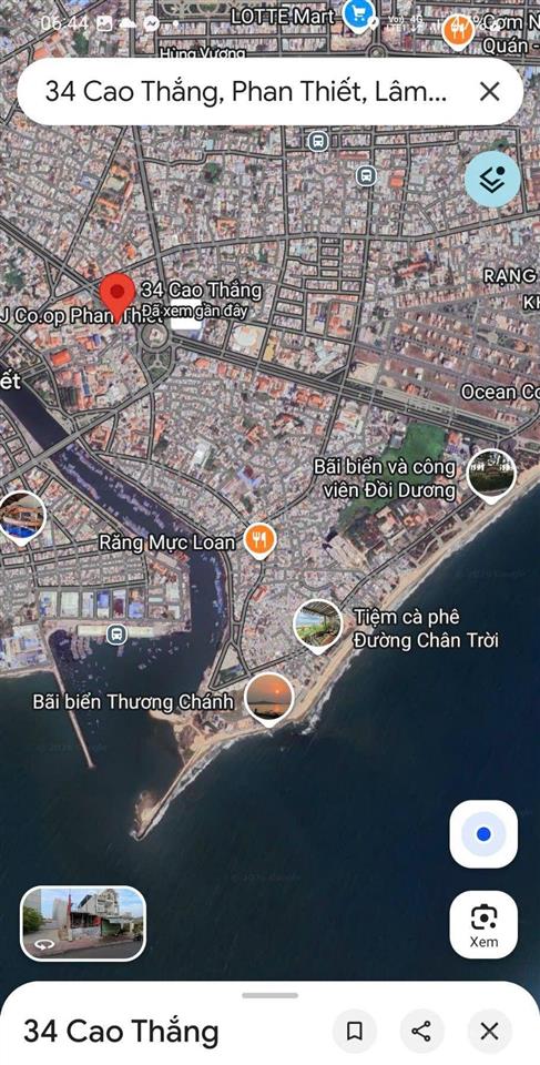 Bán đất mặt tiền cao thắng, kề tượng đài chiến thắng, tp. phan thiết