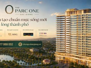 Bán căn hộ the parc one bắc giang | vị trí trung tâm  chuẩn sống wellbeing  chiết khấu đến 13%