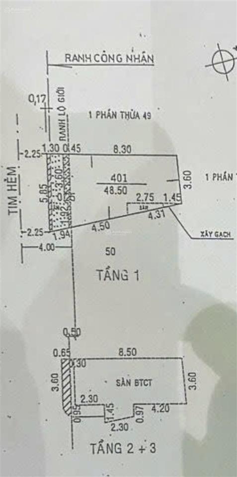 Nhà hxh cmt8, 5.8x10m, 3 tầng, giá 8.1 tỷ tl