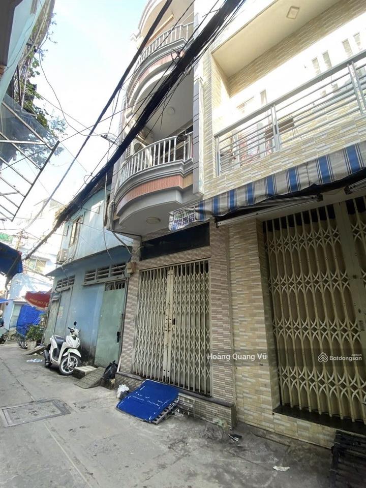 Hẻm 4m trường sa phường 3, 3x11m (nở hậu 6m), 39m2, 3 tầng đúc, giá 4.8 tỷ tl