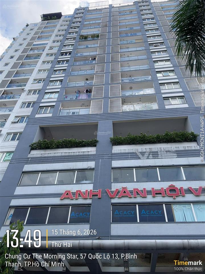 Cho thuê gấp căn hộ the morning star 2pn, 2wc, giá 12 triệu/tháng   0933 370 ***