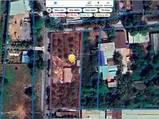 Cho thuê đất 2 mặt tiền 1700m2 tại đường lại thị sáu, bình chánh
