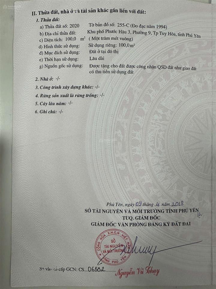 Chỉ 1,45 tỷ có ngay lô đất 100m2 gần nhà máy bia, đường nguyễn trung trực.